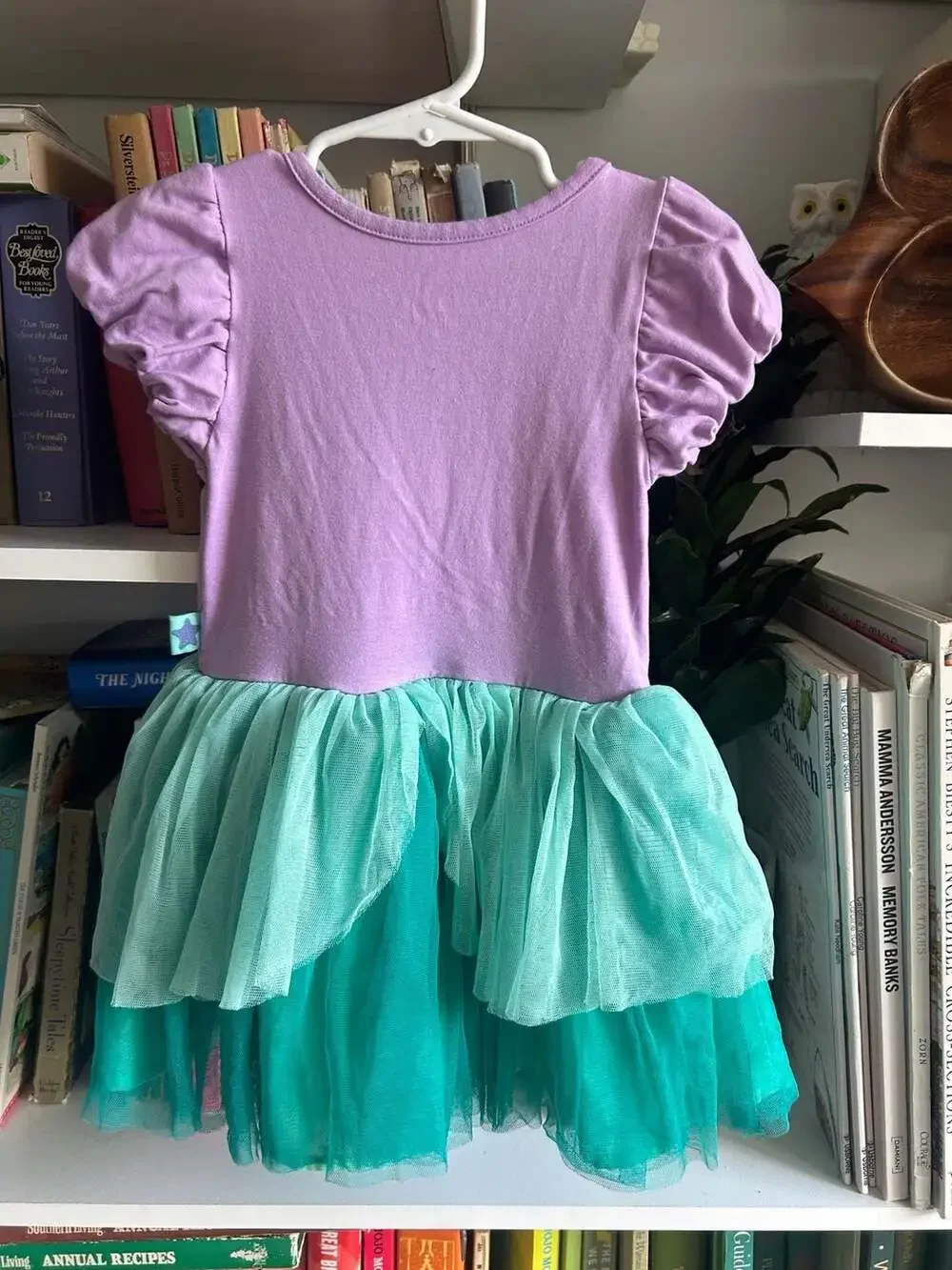 Disney The Little Mermaid Ariel Toddler Girl Cosplay Tutu Dress